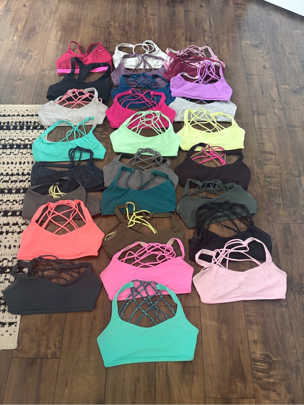 lululemon athletica Assorted Strappy Sports Bras in Mixed Colors